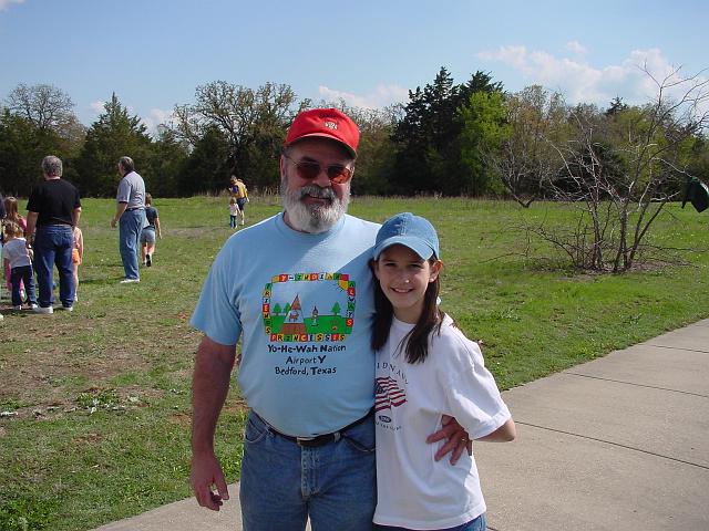 At games, Oren and Christine Albrecht.JPG